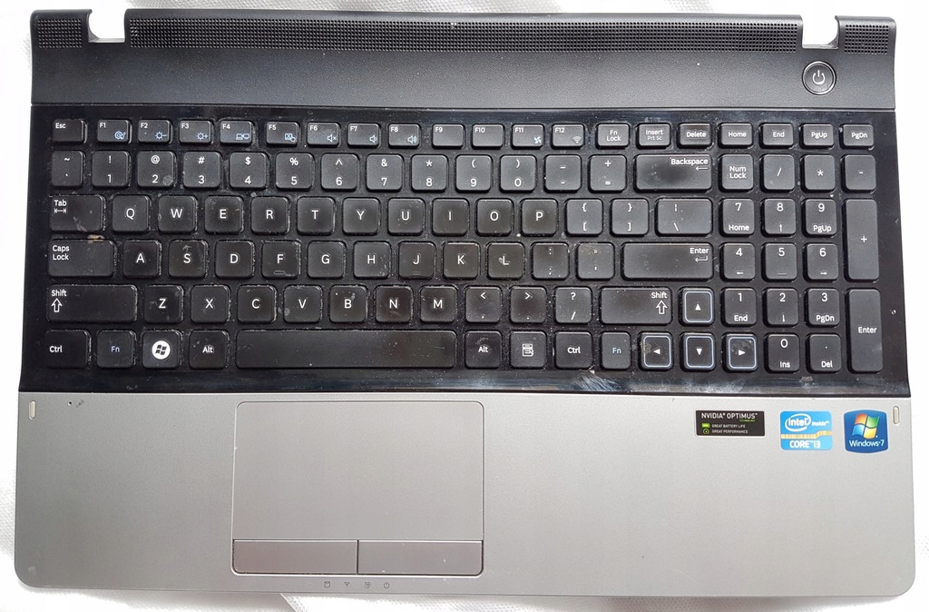 OBUDOWA górna klawiatura SAMSUNG np300e5a touchpad