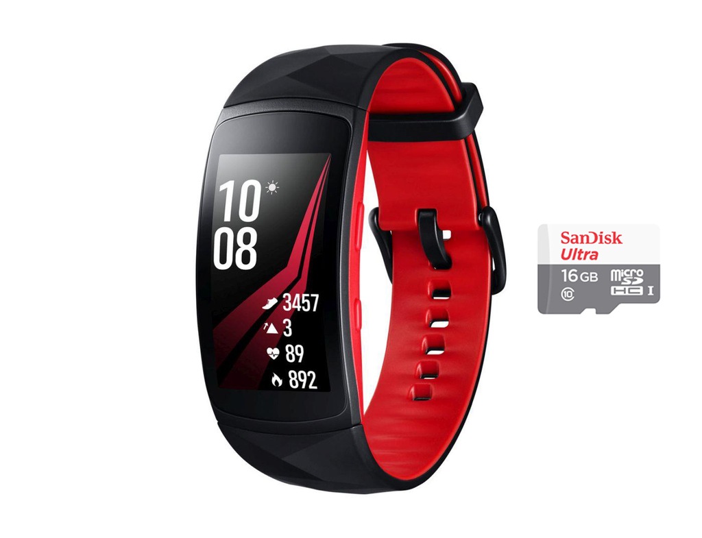 Smartwatch Samsung Gear Fit 2 Pro (S) SM-R365 Red
