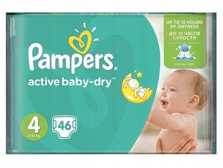 Pieluchy PAMPERS Active Baby Midi 5-9 kg, 15szt