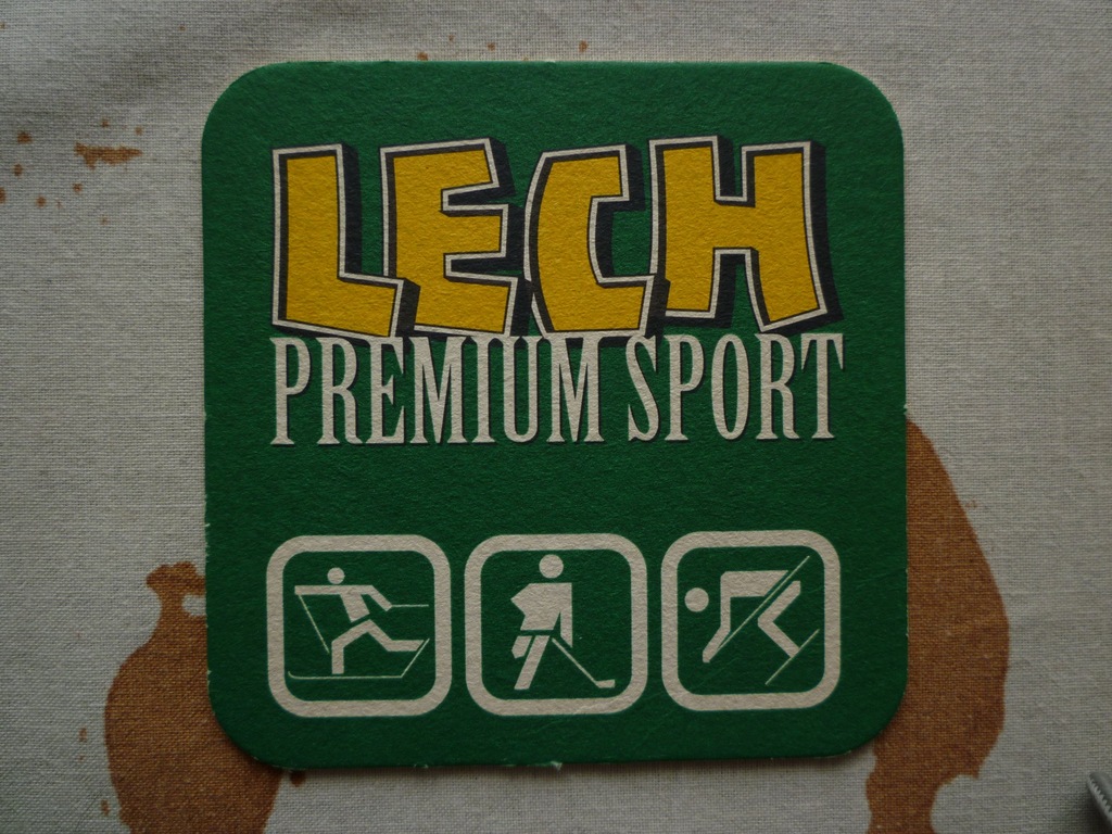 Polskie podstawki Poznań Lech Premium Sport