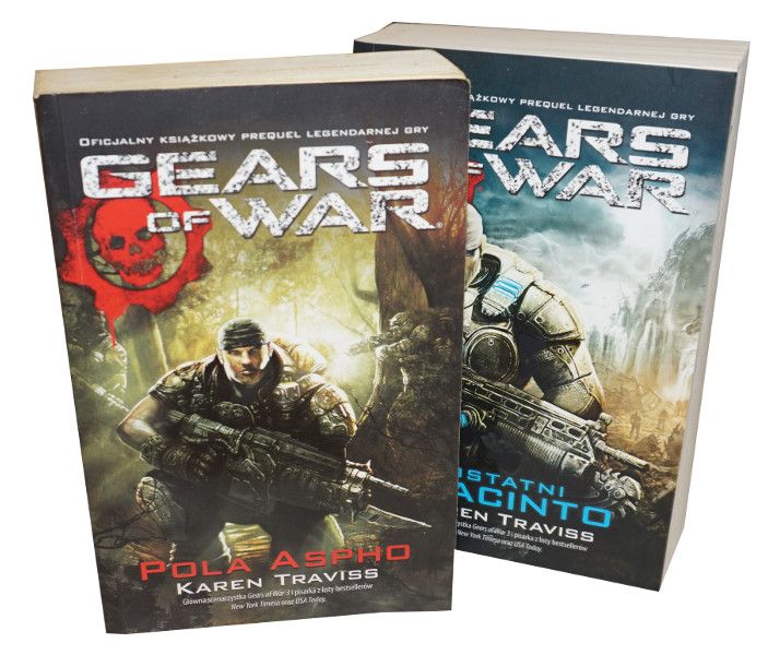 Gears of War Pola Ostatni Traviss 1-2 książki