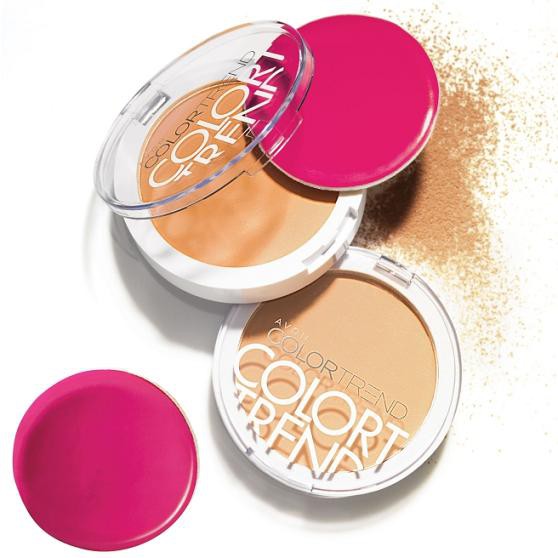 M Avon Color trend puder prasowany translucent