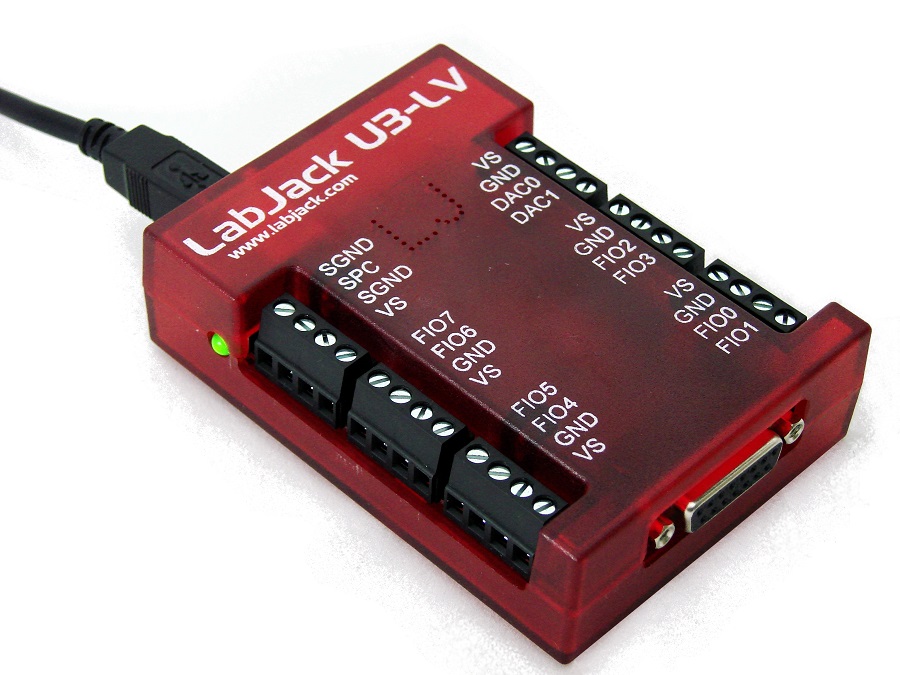 LABJACK U3-HV DAQ AKWIZYCJA DANYCH