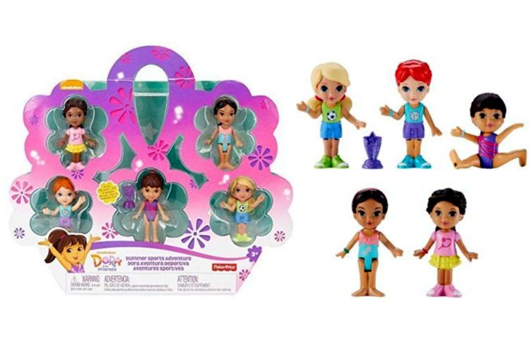 DORA I PRZYJACIELE FIGURKI LALECZKI LETNIE SPORTY