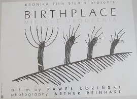 Plakat filmu Miejsce urodzenia Paweł Łoziński
