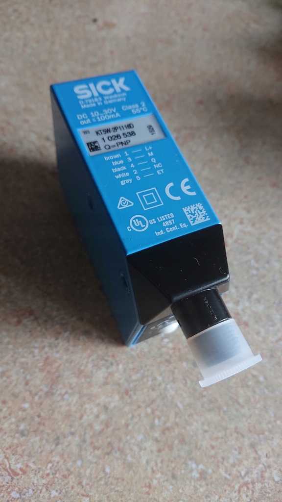 Czujnik kontrastu Sick KT5W-2P1116D NOWY