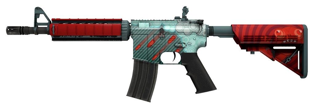 SKIN CS:GO M4A4 BULLET RAIN deszcz kul MW 4/5