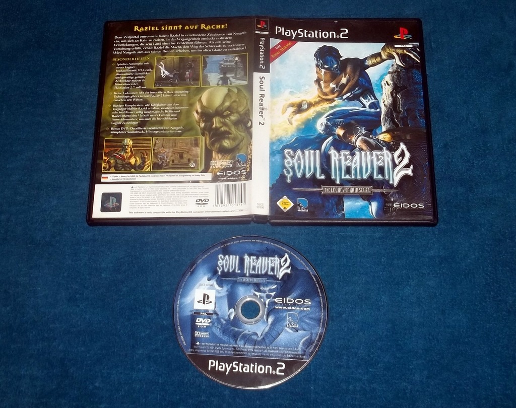 LEGACY OF KAIN SOUL REAVER 2 + Raziel w akcji !