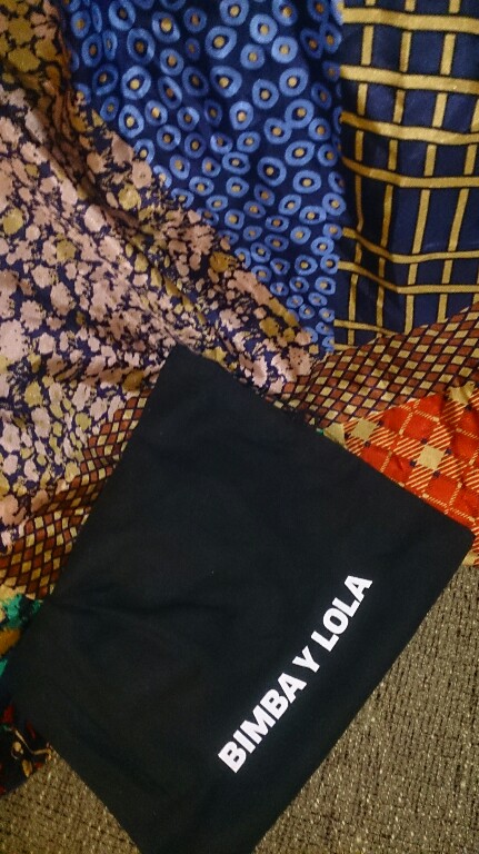 chusta jedwab BIMBA Y LOLA rewelacyjne kolory
