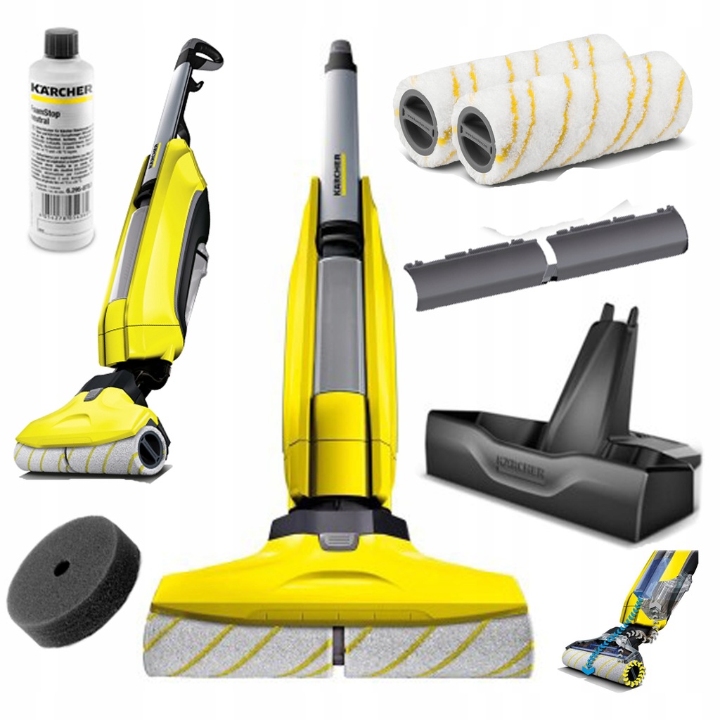 NOWY MOCNY MOP ELEKTRYCZNY KARCHER FC5 ODKURZACZ 6996799627