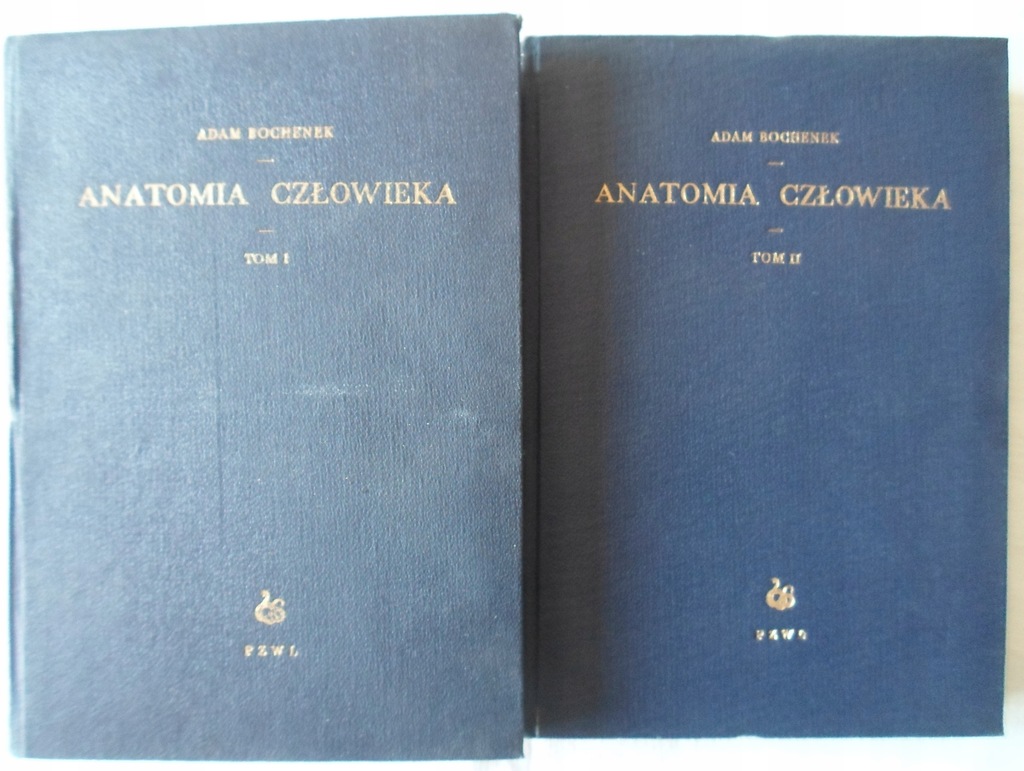 Adam Bochenek Anatomia człowieka t 1 i 2 1952/53