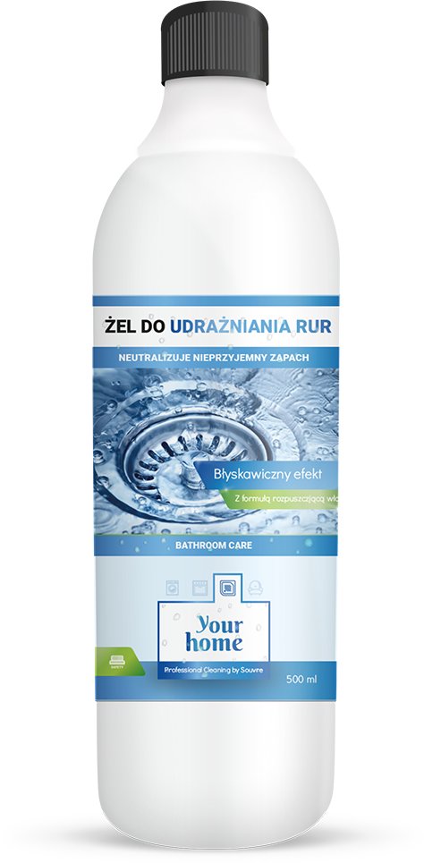 Żel do udrażniania rur 500 ml Souvre