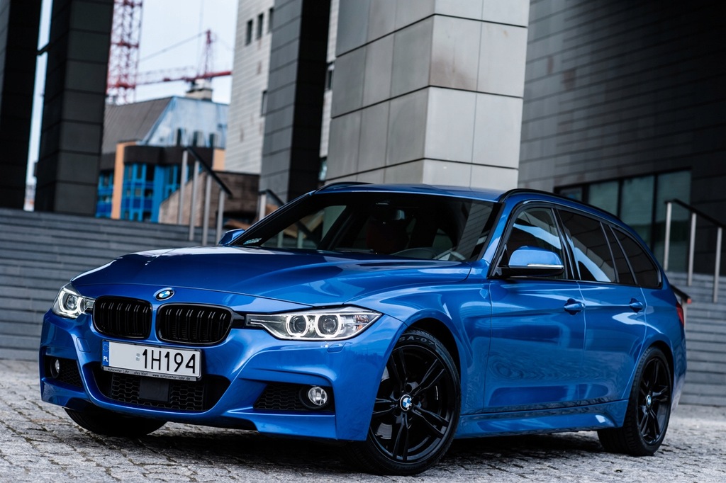 BMW 330d 258KM M-Pakiet HUD LED+BIXENON HiFi Skóra