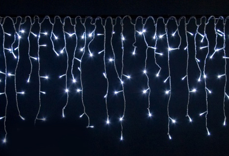 LAMPKI ZEWNĘTRZNE 500 LED ZWISAJĄCE KURTYNA BCM