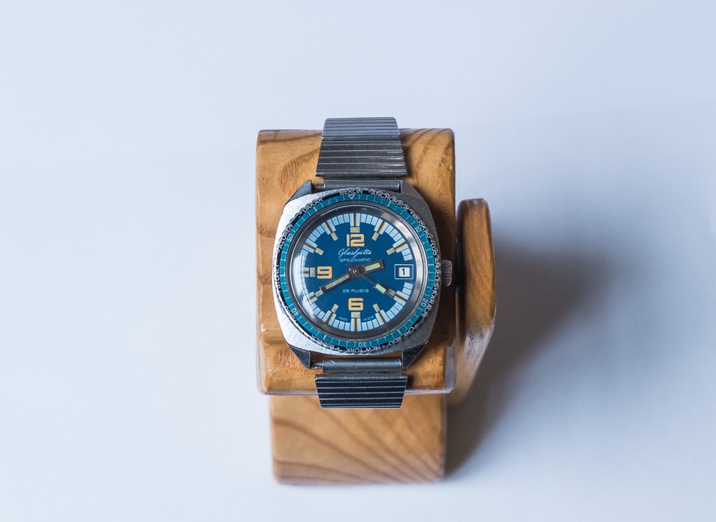 ZEGAREK GLASHUTTE DIVER SPEZIMATIC GDR AUTOMATIC