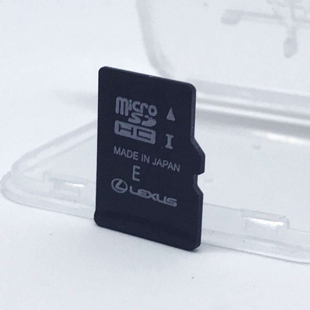 Lexus Premium MicroSD aktualizacja nawigacji 2018