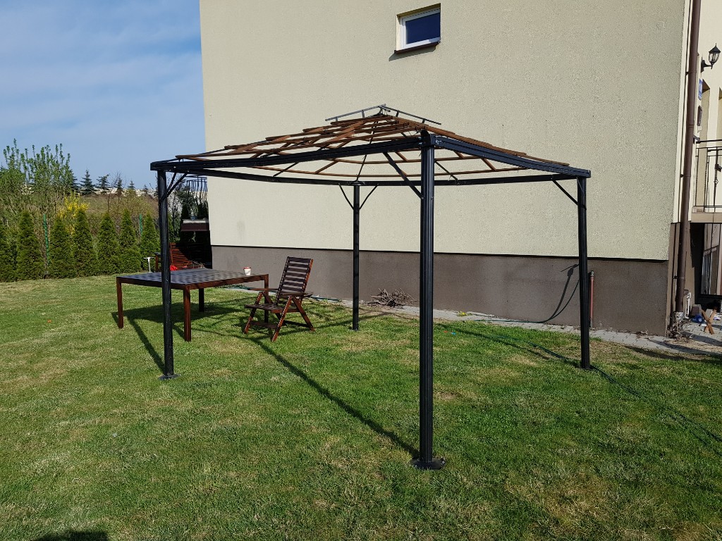 Szkielet altanki aluminium