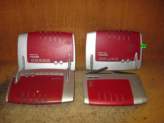 ROUTER WiFi FRITZ BOX USB - 4 SZTUKI - NR S180