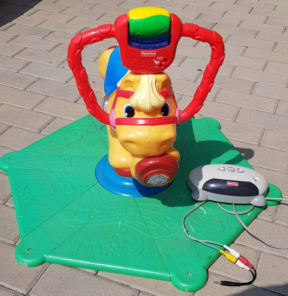 FISHER PRICE SKOCZEK KONIK BUJAK MELODIE RODEO