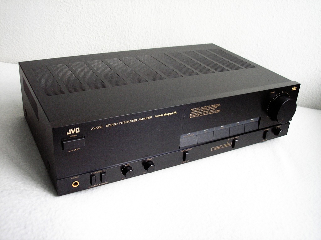 JVC AX-333 /INTEGRATED AMPLIFIER / 1987r.NOWY !!