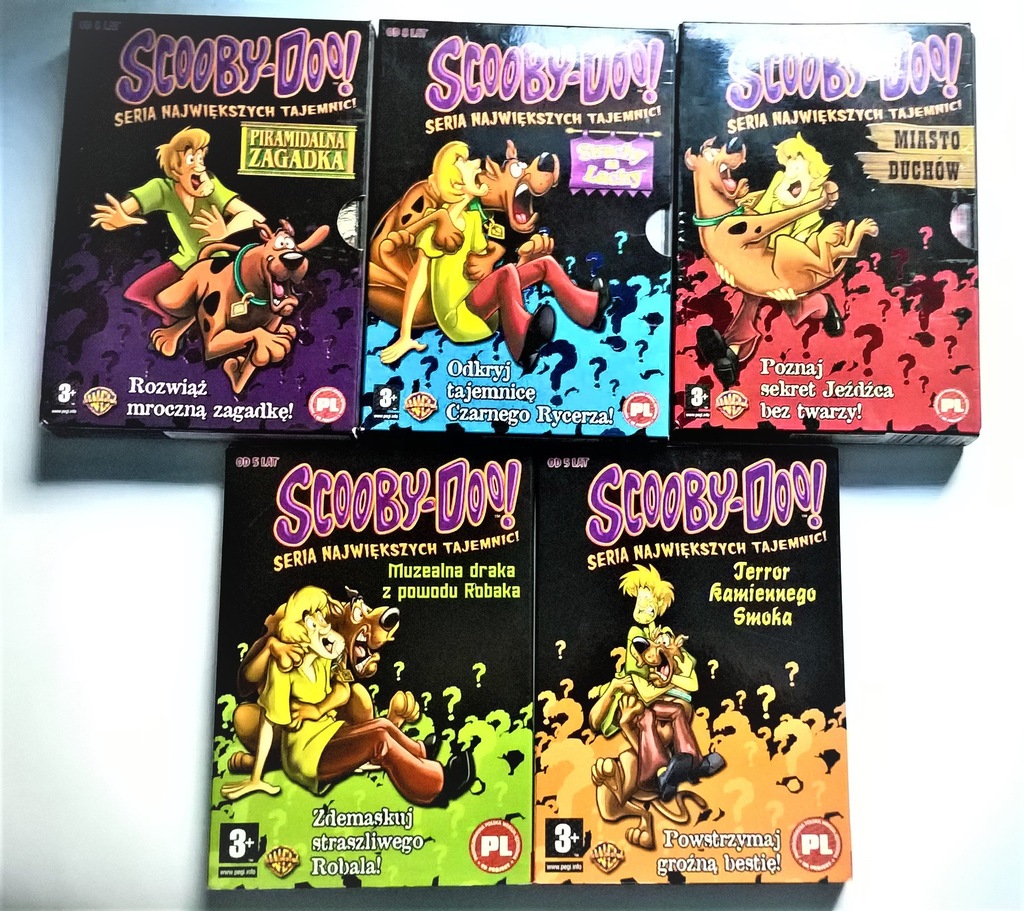 Scooby Doo 5 Gier Na Pc 7342176724 Oficjalne Archiwum Allegro