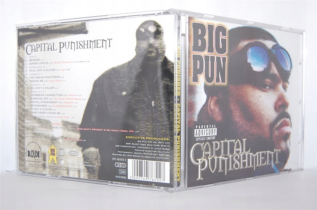 BIG PUN - Capital Punishment (CD-ALBUM) - 7661835796