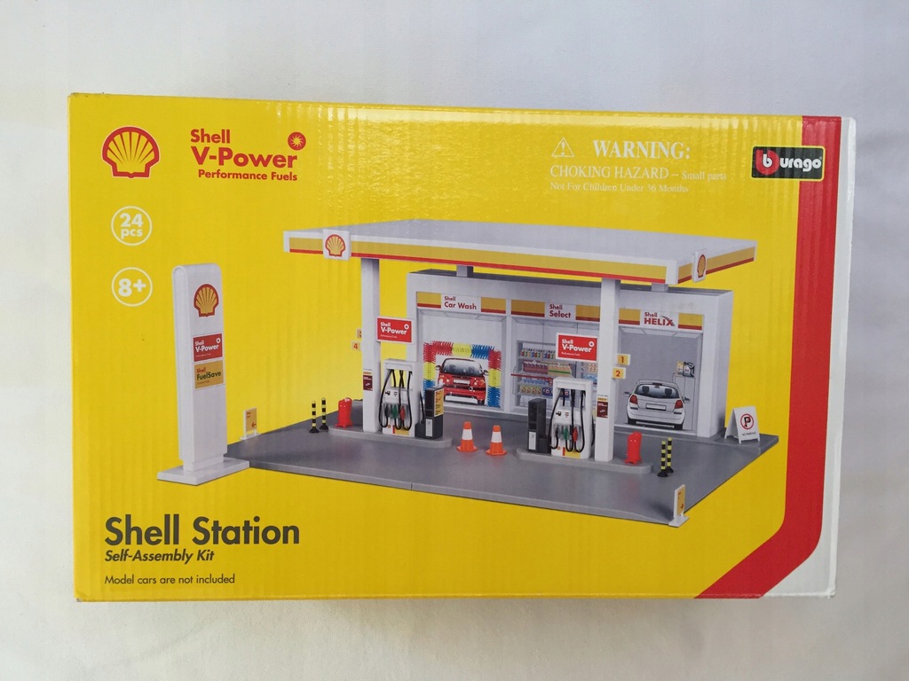 Nowa stacja SHELL V-Power Bburago na prezent HIT