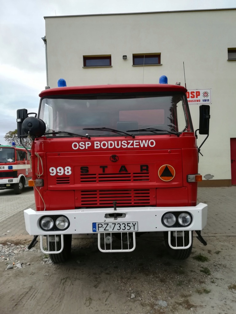 Star 244 straż, pożarniczy, strażacki