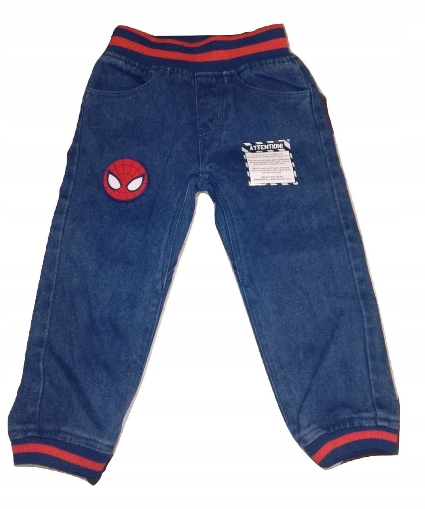 Spiderman Spodnie dżinsowe 2-3 lata Marvel
