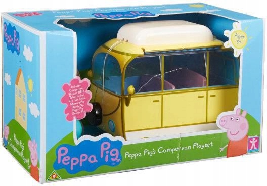 Tm Toys Peppa Kamper z 4 figurkami (05332)
