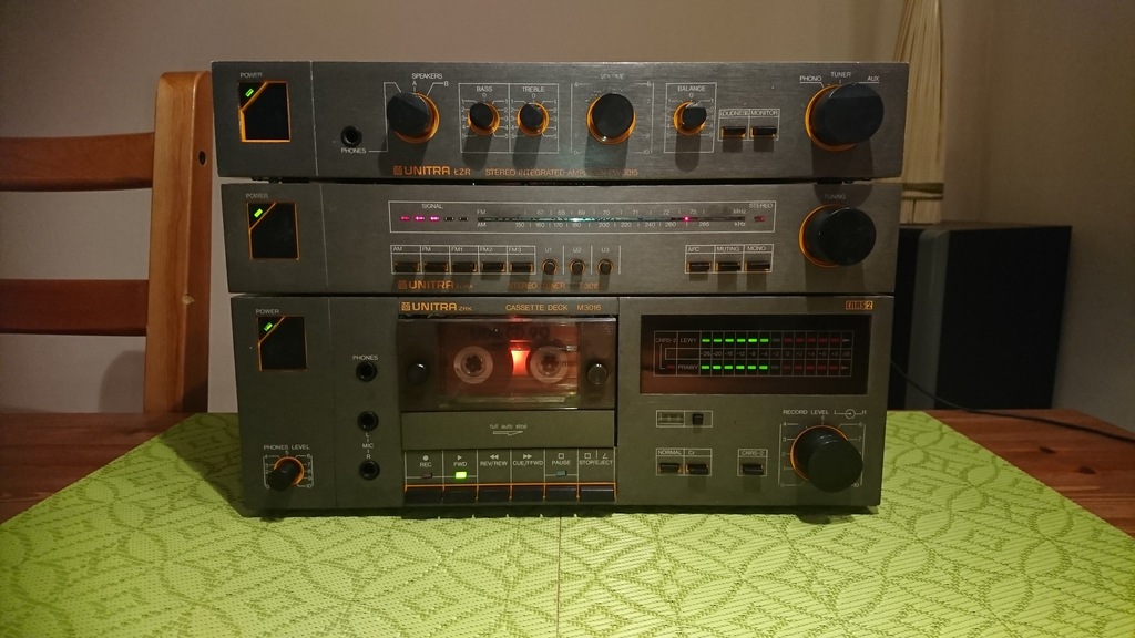 WIEŻA UNITRA FONICA ZM 3000 PW 3015 T 3015 M 3016