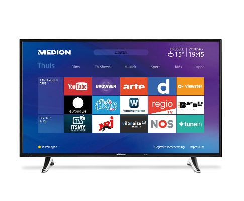 TELEWIZOR LED 55'' FULL HD MPEG-4 SMART Wi-Fi A++