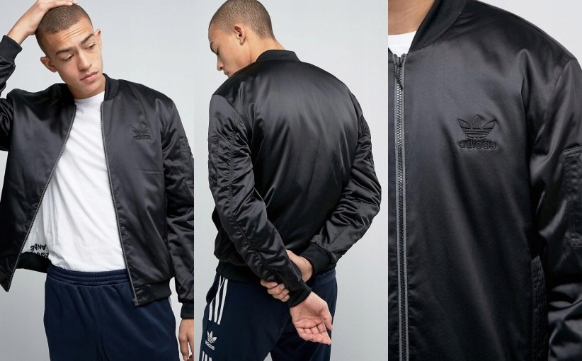 adidas czarna kurtka bomberka adidas czarna kurtka bomberka