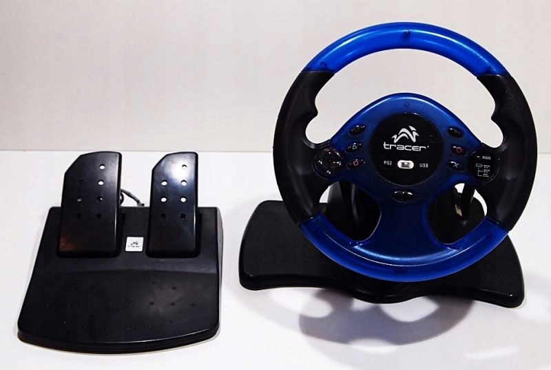 KIEROWNICA TRACER EXTREME SPEED TRK-V8 + PEDAŁY