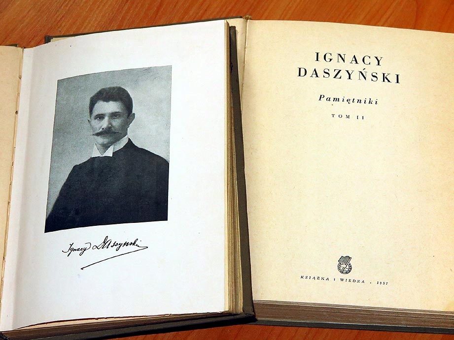 Ignacy Daszyński. Pamiętniki. 2 Tomy. 1957 r.
