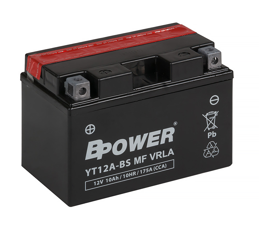 Akumulator BPOWER YT12A-BS 10Ah 175A BYDGOSZCZ