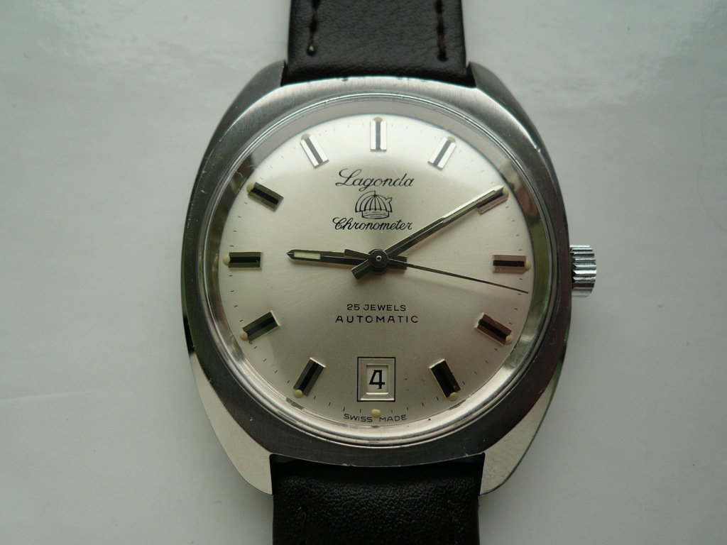 LAGONDA Chronometer ***stalowa***lata 70te
