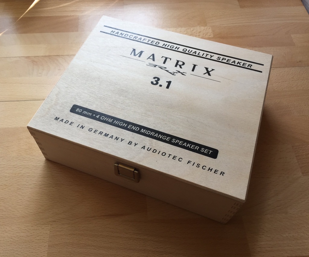 Głośniki średniotonowe Brax Matrix 3.1 - nowe