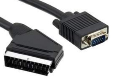 KABEL EURO SCART VGA DSUB TUNER-MONITOR 1,8m (2441