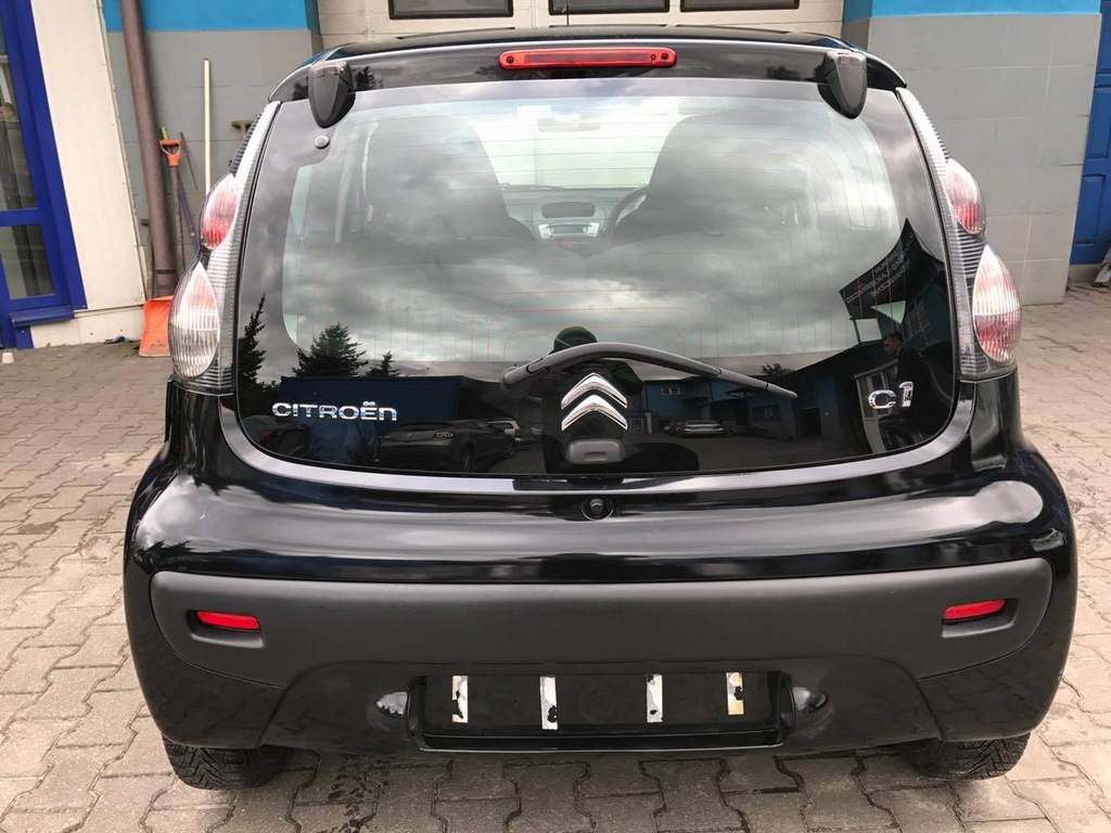 CITROEN C1 2005-2012 TYŁ KOMPLETNY PAS TYLNY KLAPA