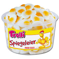 TROLLI Żelki jajka sadzone z NIEMIEC 150szt/1200g