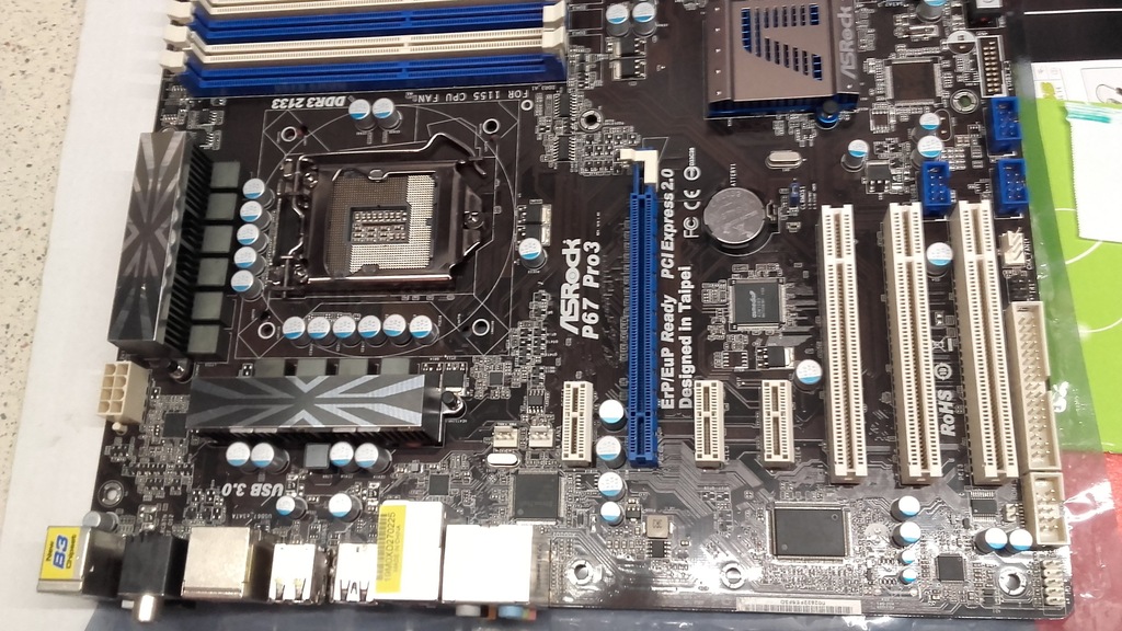 ASRock P67 Pro3 uszkodzona - 7055568294 - oficjalne archiwum Allegro