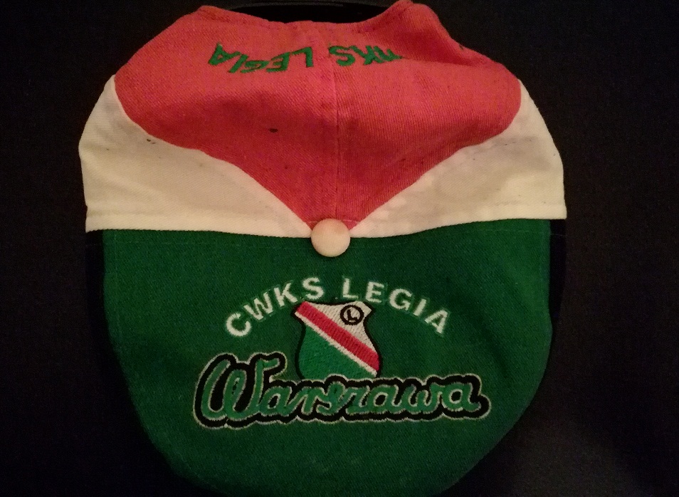 Kaszkiet Legia Warszawa Legia CWKS Retro Plamy! - 7120805414 ...