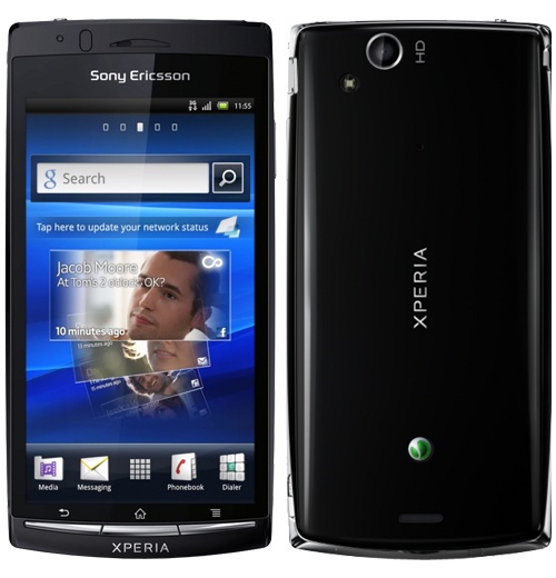 Sony Ericsson Xperia Arc S LT18i 3 kolory Menu PL