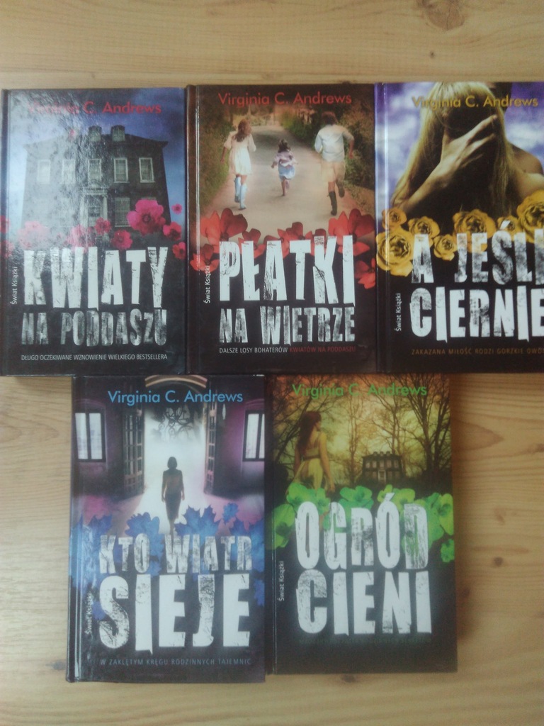 Kwiaty na poddaszu + 4 części / TWARDA okładka
