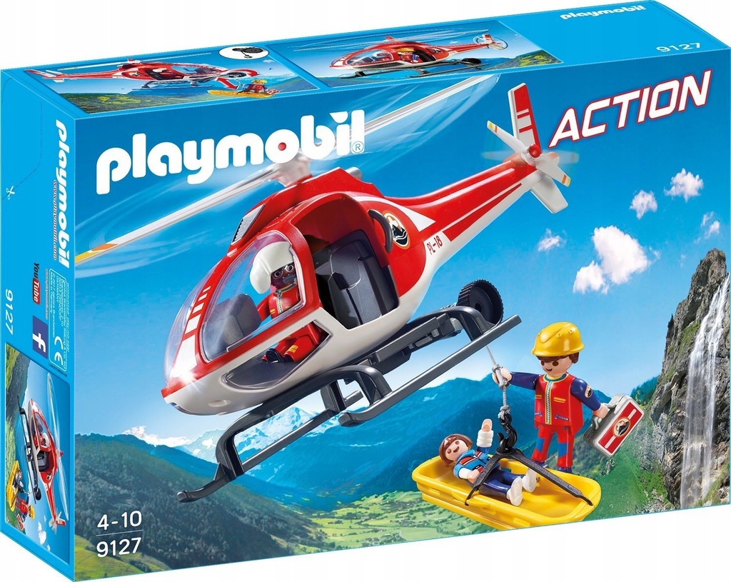 Playmobil 9127 Helikopter ratownictwa górskiego