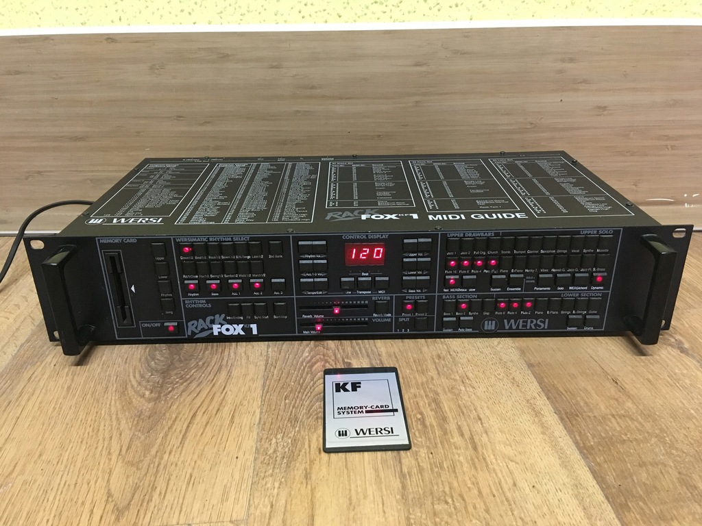 WERSI rack FOX KF1 + karta