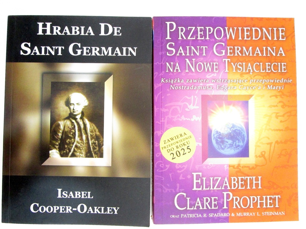 2X HRABIA DE SAINT GERMAIN + PRZEPOWIEDNIE