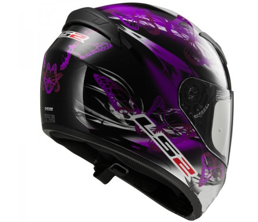 KASK MOTOCYKLOWY LS2 FF351.38 FLUTTER MOTYLE XS