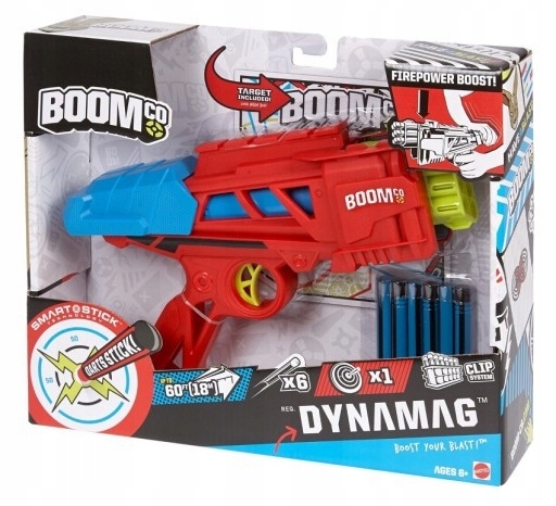 Mattel CJF20 Boomco Wyrzutnia Dynamag
